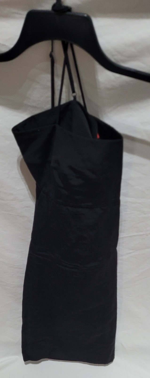Tamara Mellon Black Linen Cut Out Midi Dress Womens 10 Strap A-Line Msrp$795 Nwt — image 4 of 8